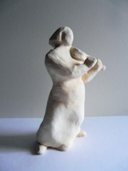 beeld violist beeld violist