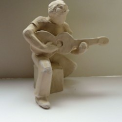 keramiek gitaristjpg