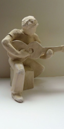 keramiek gitaristjpg