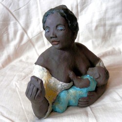 moeder met baby beeld  rita susebeek lochem