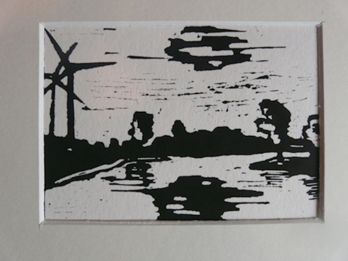 ijssel 2 houtsnede ijssel 2 houtsnede