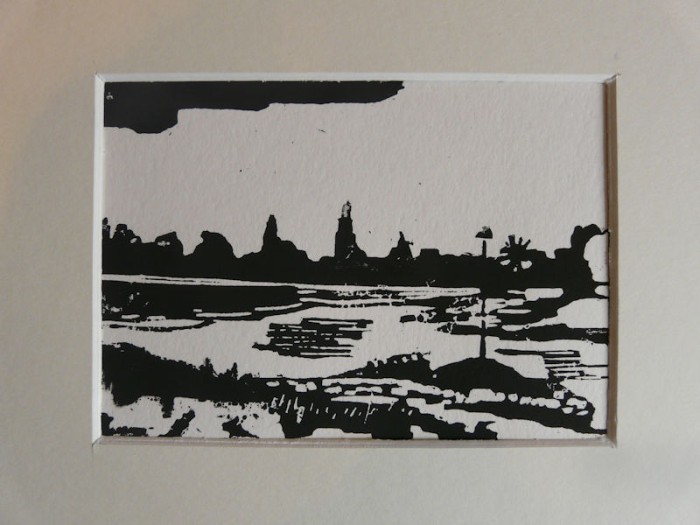 ijssel 7 houtsnede ijssel 7 houtsnede