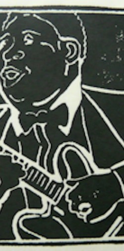 jamesbrown 1 zangers linodruk