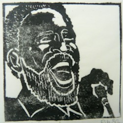 marvingay 2 zangers linodruk