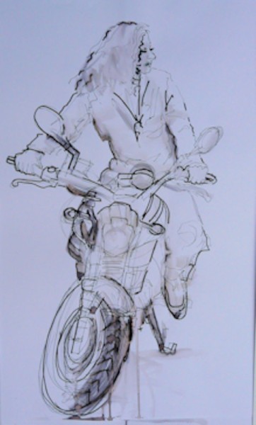 motorrijdster 1 inkt motorrijdster 1 inkt