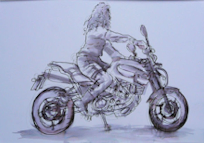 motorrijdster 2 inkt motorrijdster 2 inkt