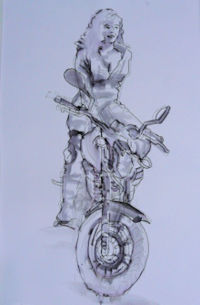 motorrijdster 3 inkt motorrijdster 3 inkt