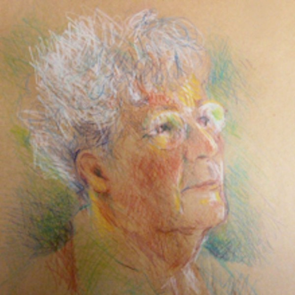 willemien portret kleurpotlood willemien portret kleurpotlood