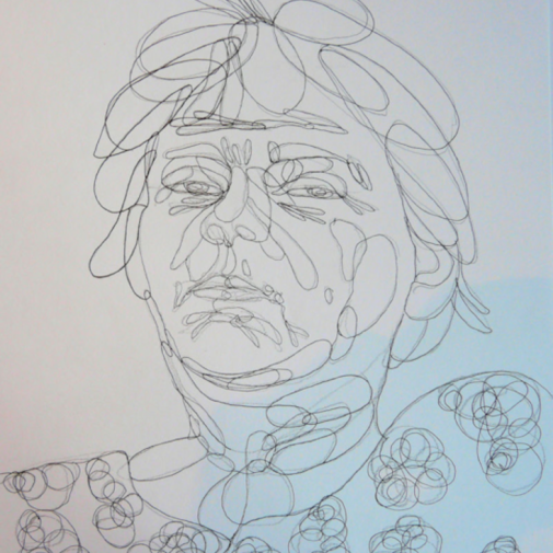 zelfportret 2 inktx874