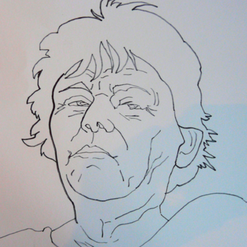 zelfportret 3 inktx874